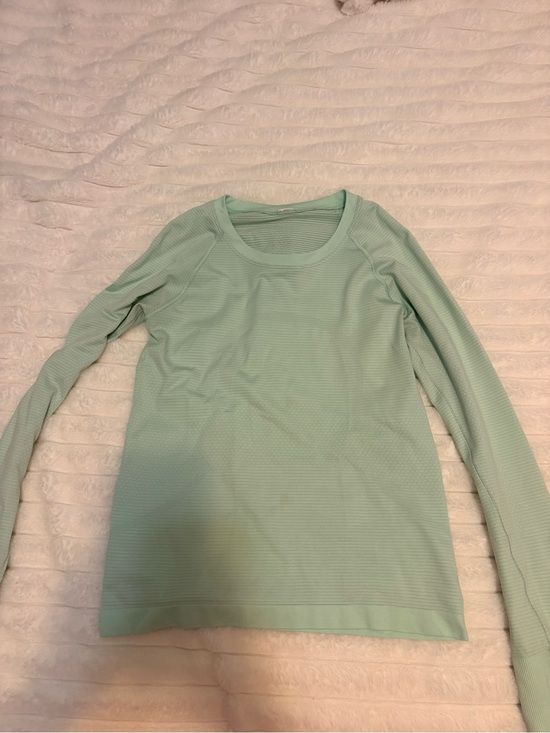 lululemon athletica Tops - Lululemon Light Mint Long-Sleeve Women's Top